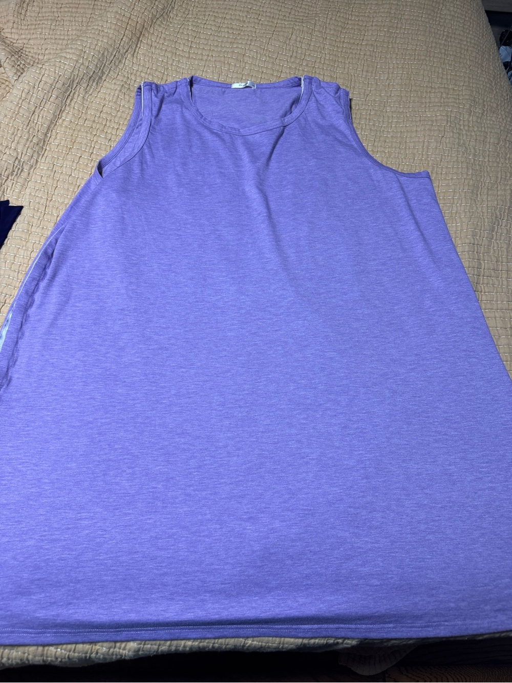 Sleeveless Purple Women's Tank Top